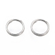 304 anelli portachiavi in ​​acciaio inox STAS-N092-171F-01P-1