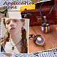 SUNNYCLUE DIY Acorn Locket Necklace Making Kit WOOD-SC0001-59A-5