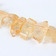 Brins de perles de pépites de citrine de pierres précieuses naturelles G-E220-03-1