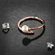 Real Rose Gold Plated RJEW-AA00434-06RG-3
