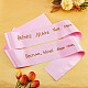 CRASPIRE 8PCS Blank Satin Sash Pink Writable Shoulder Straps 3.7inch Wide DIY Pageant Sash for Birthday AJEW-CP0001-69D-4