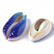 Perles de coquillage cauri naturelles imprimées SSHEL-R047-01-A01-3