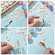 SUNNYCLUE 520Pcs 80 Pairs Unfinished Wooden Earrings Wood Earring Blanks Kit Wood Large Charms 160Pcs Earring Hooks 200Pcs Jump Rings for Jewelry Making Kits Beginner Starter Women Adults DIY Crafts DIY-SC0020-58-4