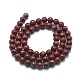 Chapelets de perles en jaspe arc-en-ciel rouge G-F678-42-2