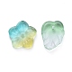 Electroplate Transparent Glass Beads EGLA-L027-D01-2