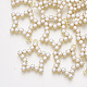 ABS Plastic Imitation Pearl Pendants PALLOY-T071-067-1