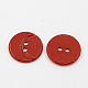 Botones de costura acrílicos para diseño de vestuario BUTT-E093-A-02-2