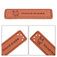 Gorgecraft PU Leather Labels DIY-GF0002-10-2