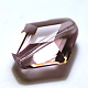 Abalorios de cristal austriaco de imitación SWAR-F076-8x10mm-03-1