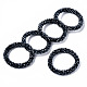 Bracelets extensibles en perles de verre électrolytique à facettes BJEW-S144-002G-01-1
