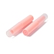 Diypp空の口紅ボトル  リップバームチューブ  キャップ付き  コラム  ピンク  1.5x8.3cm  穴：10.5mm MRMJ-K013-02A-2