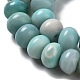 Agate teinte naturelle brins de perles imitation turquoise G-P425-01B-02-2
