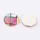 Tempered Glass Cabochons GGLA-33D-10-1