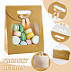 Прямоугольные бумажные подарочные пакеты ABAG-WH0048-07C-5