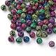 Perles en acrylique de style artisanal SACR-Q187-19-1