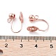304 Stainless Steel Ear Cuff Findings STAS-H216-02RG-3