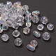 4 style galvanoplastie perles de verre EGLA-YW0001-35-4