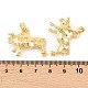 Messing Anhänger & Charms&nbsp;KK-F931-33B-G-3