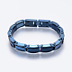 304 Stainless Steel Watch Band Bracelets BJEW-G594-13-1