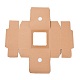 Scatole regalo pieghevoli per gioielli in cartone di carta kraft CON-WH0092-25B-4