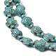 Chapelets de perles en turquoise synthétique&nbsp;G-E456-35D-8x10mm-4