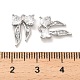 Латунные микропаве прозрачные кубические циркониевые подвески KK-C054-14P-3