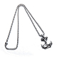 304 Stainless Steel Pendant Necklace STAS-Q203-AAT886-2-2