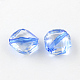 Faceted Rhombus Transparent Acrylic Beads TACR-S120-13-2