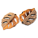 Colgantes de madera de nogal y resina con motivos otoñales RESI-S389-003A-A01-2