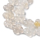Natürlichen weißen Achat Perlen Stränge G-M418-D03-01-4