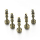 Alloy Chess Pendants X-PALLOY-H201-05AB-1