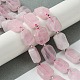 Chapelets de perles en quartz rose naturel G-C098-A15-01-2