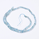 Natürliche Apatit Perlen Stränge G-F568-200-2