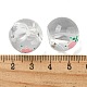 Transparent bedruckten Acryl-Perlen&nbsp;OACR-H124-08-3