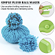Benecreat 6 pz creatore di pompon in plastica per palline di lanugine TOOL-BC0002-14-5
