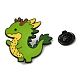 Broche de esmalte de aleación de dragón de dibujos animados JEWB-R025-02B-2