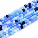 Opaque Glass Beads Strands GLAA-T006-07-A01-1