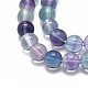 Natural Fluorite Beads Strands G-I249-B02-01-3