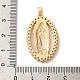 Латунные микро проложить кубического циркония подвески KK-M294-06G-03-3