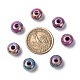 Perles européennes en porcelaine manuelles OPDL-Q100-1-7