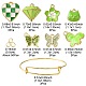 Kit de fabrication de bracelets bricolage pour la Saint-Patrick DIY-FS0005-21-4