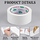 GORGECRAFT 1.8in x 65.6ft Bookbinding Repair Tape White Fabric Tape Adhesive Duct Tape Safe Cloth Library Book Seam Sealing Hinging Craft Tape for Webbing Repair Camouflage AJEW-WH0136-54B-03-3