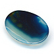 Oval gefärbte natürliche gestreifte Achat-Cabochons X-G-R349-30x40-11-3