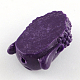 Perline di corallo tinto Buddha head sintetico CORA-R011-17G-2