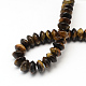 Rondelle Natural Tiger Eye Beads Strands G-R309-11-2