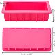 AHANDMAKER Silicone Soap Molds DIY-WH0183-48-2
