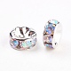 Messing Strass Zwischen perlen&nbsp;X-RB-A014-Z8mm-28S-NF-2
