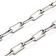 Collares de cuentas de perlas de imitación de plástico blanco y conjuntos de collares de cadena de clip de hierro NJEW-JN03059-5
