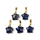 Breloques naturels lapis-lazuli G-N326-142-02-2