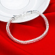 Laiton bracelets de la chaîne de blé BJEW-BB17048-6